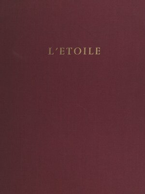 cover image of L'étoile
